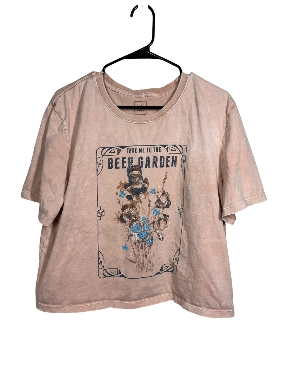 Cleo + Wolf 'Take Me To The Beer Garden Shirt Size Large